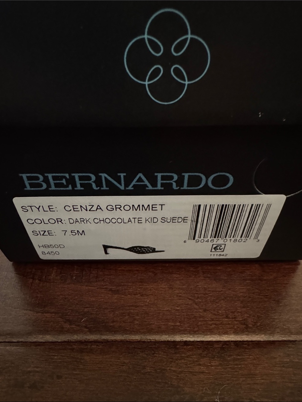Bernardo Brown Suede Grommet Mule Sandals - Picture 6 of 6